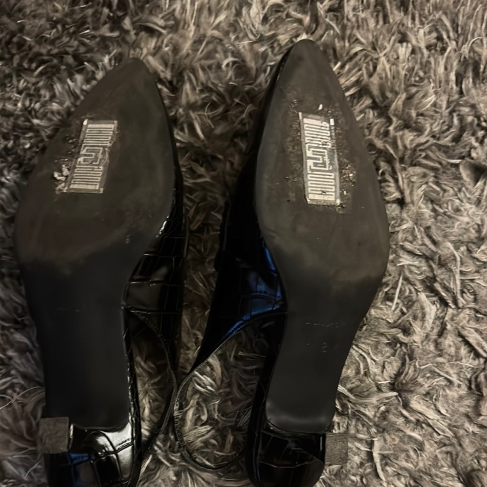 SCHUTZ Black Flats Loafers - Picture 3 of 4